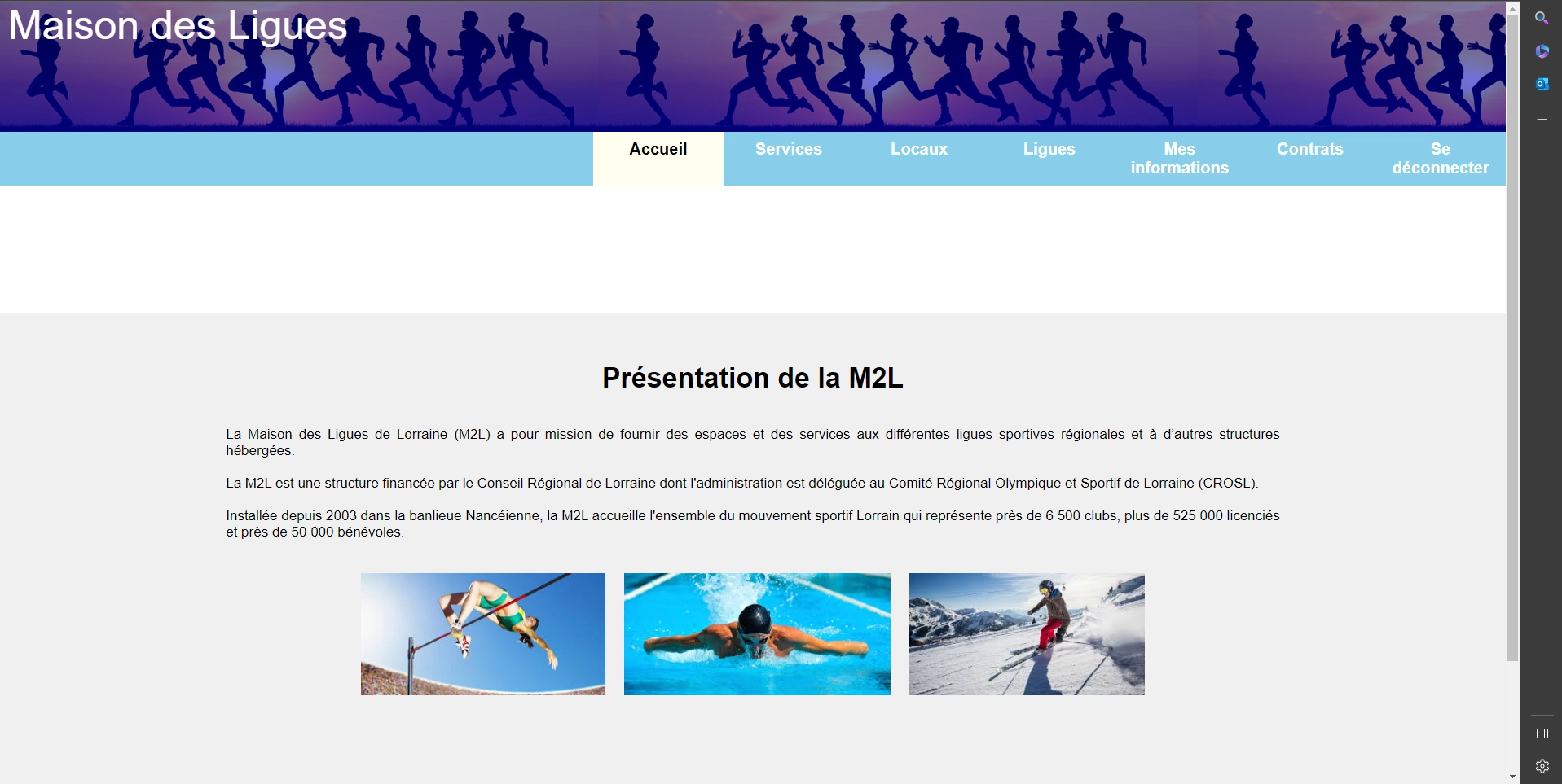 Site Dynamique M2L